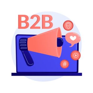 Social media marketing B2B image